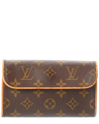 Louis Vuitton Brown Monogram Canvas Florentin Pochette (Authentic Pre-Loved)