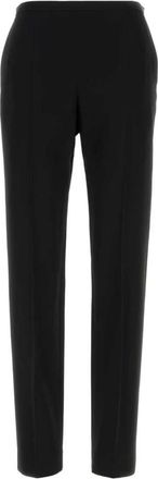 The Row Dames, Broeken, Zwart, Maat: 2XS Wol