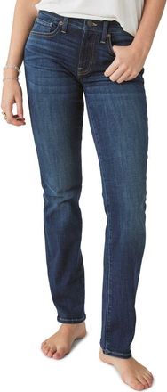 Lucky Brand Sweet Mid Rise Straight Leg Jeans in Lb Marilee at Nordstrom Rack, Size 29 X 32