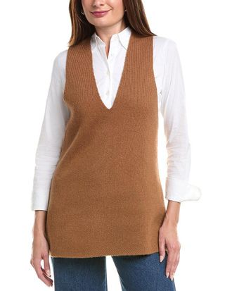 SER.O.YA Ser.O.Ya Honey Knit Wool & Cashmere-Blend Tunic