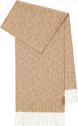 Burberry Foulard B Charm - Marrone
