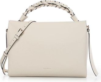 Coccinelle Boheme Medium - Dames - Handtassen - Wit - ONE Size - Leer - Tassen
