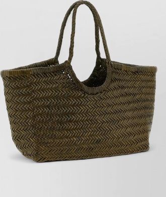 Dragon Diffusion nantucket large woven shoulder bag tote