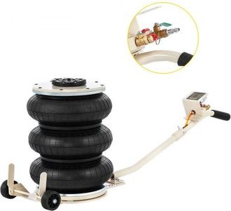 OEM 5t Luftkissen Air Jack Wagenheber Pneumatisch, 400 Mm Druckluft Hebeb&uuml;hne Luftringe