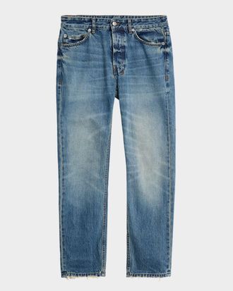 Ksubi Mens Hazlow Relik Straight-Leg Jeans