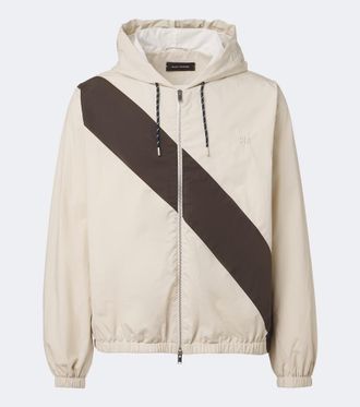 Wales Bonner Kalpa hooded cotton-blend jacket