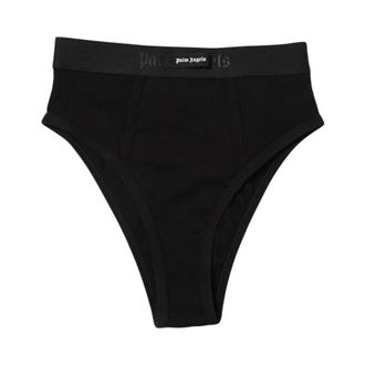 Palm Angels Dames, Badkleding, Zwart, Maat: XS Katoen