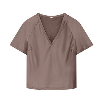 Gustav Mujer, Camisetas, Marr&oacute;n, Talla: S