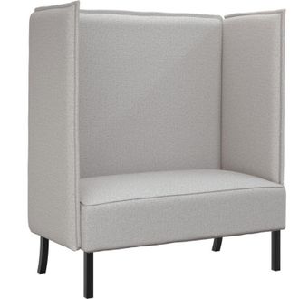vidaXL Vidaxl - Sofa De Espalda Alta Gris Nube 109 X 56 X 121 Cm Tela