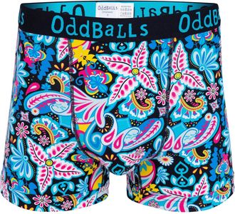 Oddballs | Mens Boxers | 1 Pack | Classic Fit | Mens Underwear | Hipster Boxer Shorts | Cotton Boxers | Elastic Waistband | Bloomers | 3XL-Large