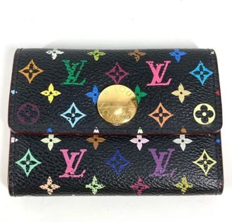Louis Vuitton Pre-owned Canvas Portemonnee - unisex - Vintage Accessoires - Veelkleurig - ONE Size - Vintage