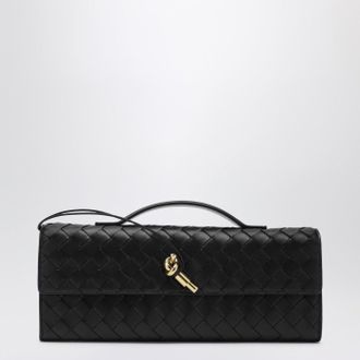 Bottega Veneta Black Andiamo clutch with handle