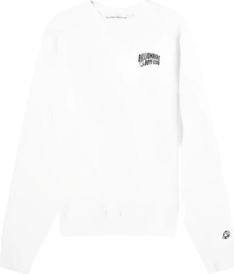 Billionaire Boys Club Felpa girocollo con logo ricamato - Bianco