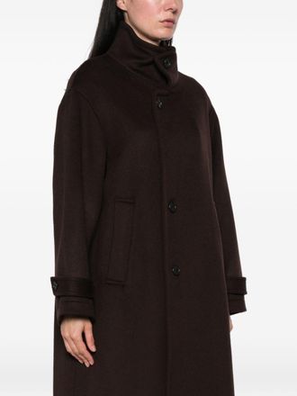Nicholson & Nicholson Wool Coat - Brown