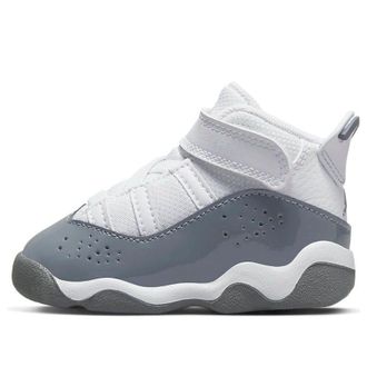 Nike Jordan (TD) Air Jordan 6 Rings White Cool Grey 323420-121