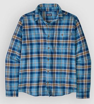 Patagonia LW Fjord Flannel Hemd blau