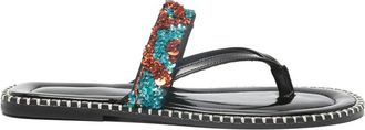 Dries Van Noten Embellished Flat Sandals