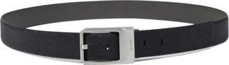 Calvin Klein Omkeerbare leren riemgesp - Heren - Riemen - Zwart - ONE Size - Leer - Accessoires