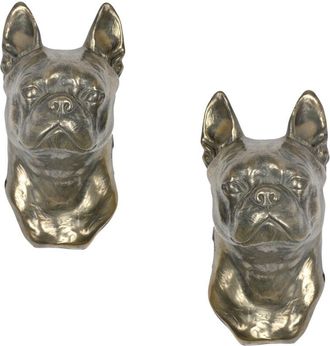 OEM Boston Terrier, Boston Bull Terrier: Estatuilla De Perro, Busto Colgante, Decoraci&oacute;n &Uacute;nica Para Un Amante De Los Perros De Art-dog