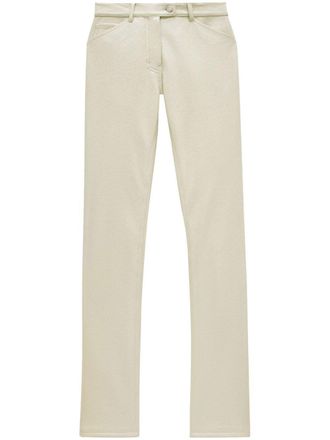 Courrèges Reedition five-pocket trousers - Neutrals