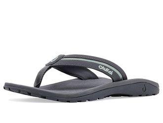 Olukai Ohana Palua Mens Sandals Tradewind Grey/Seagreen : 13 D - Medium, Synthetic