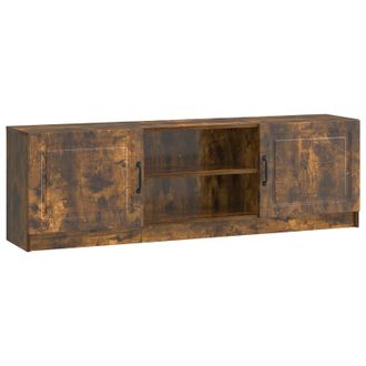vidaXL Mueble De Tv Roble Ahumado 150 X 31 X 47 Cm Vidaxl
