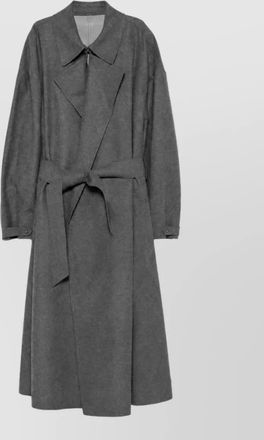 Emporio Armani belted long coat