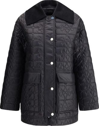 Ganni Glossy Finish Down Jacket