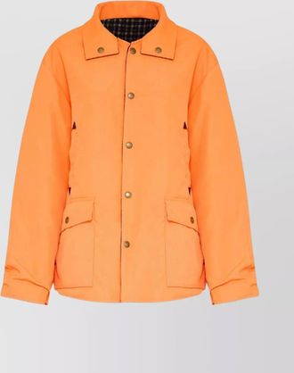Maison Margiela collared padded jacket with double front pockets