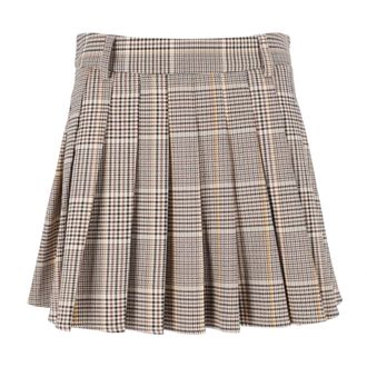MC2 Saint Barth Gonna Blay Flanella Tartan - - Skirts - Donna - Multicolore - M