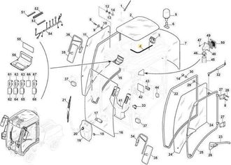 STIGA Sports Junta De Cristal De Techo Original Stiga - 118830749/0