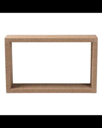 Baxton Studio Rajiya Handwoven Jute Console Table