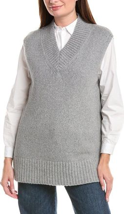 Lafayette 148 New York Chunky Wide Cashmere & Wool-Blend Sweater