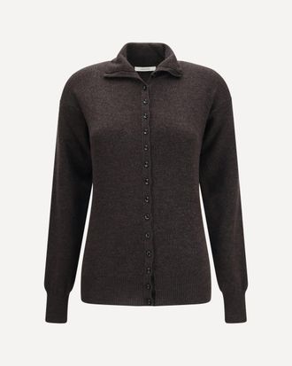 Christophe Lemaire Maglione a collo alto in lana merino Woman S