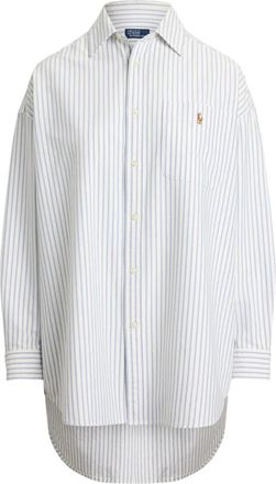 Polo Ralph Lauren Camicia oversize a righe - Bianco