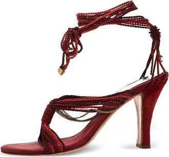 Chanel Sandali 100mm - Rosso