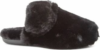 Aetrex Womens Misty Closed Toe Slipper In Black