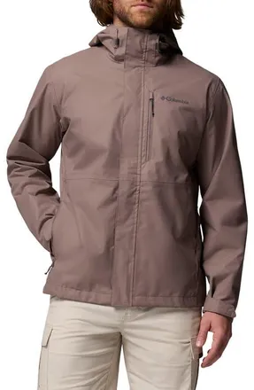 Columbia Hikebound II Rain Jacket in Iron at Nordstrom, Size Xx-Large