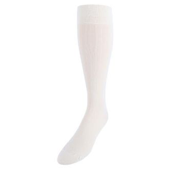 Trafalgar Store Sutton Over The Calf Fine Merino Wool Socks in Cream at Nordstrom