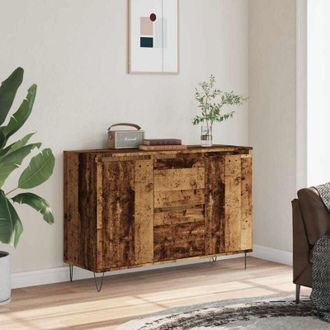 vidaXL Credenza Legno Antico 101,5x35x70 cm in Legno Multistrato - Vidaxl