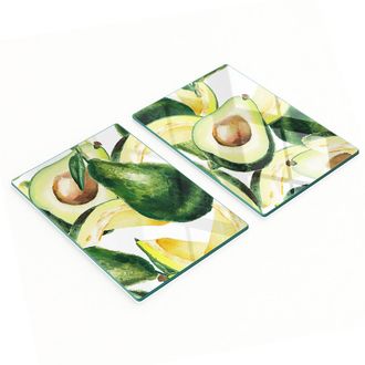 OEM Pannelli Decorativi Multifunzionali In Vetro Con Stampa Di Avocado, 2x40x52 Cm