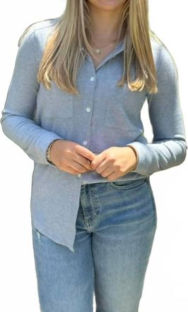 Dylan Long Sleeve Weekender Shirt In Denim