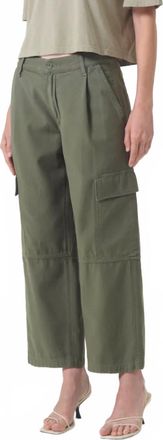 A Gold E Jericho Wdie Leg Cargo Pants In Fatigue