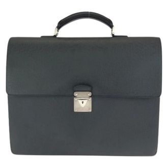 Louis Vuitton Pre-owned Borsa in Pelle Taiga - - Pre-owned - Uomo - Nero - ONE SIZE