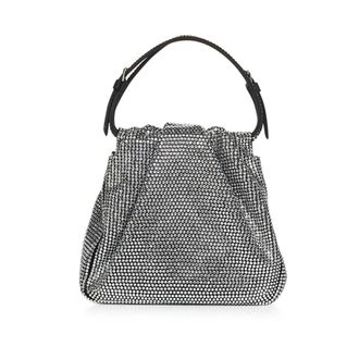 Amina Muaddi Zwarte Tote Bag - Dames - Handtassen - Zwart - ONE Size - Leer - Tassen