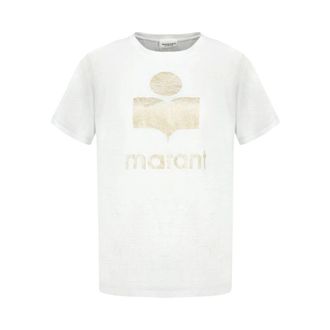 Isabel Marant Isabel Marant, T-Shirts, female, White, Size: M Zewel T-shirt