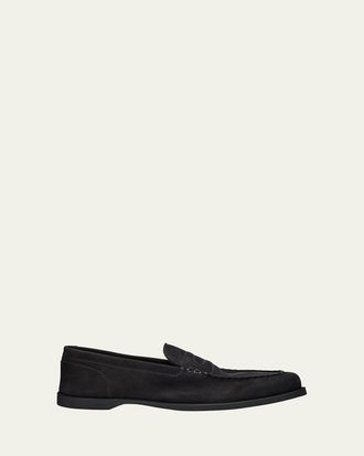 スニーカー John Lobb John Lobb Lift Suede Foundry Loafers (AA522IL 6J) NUDE & NEUTRALS John Lobb LIFT SUEDE FOUNDRY LOAFERS