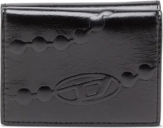 Diesel Portamonete goffrato XS II tri-fold - Nero