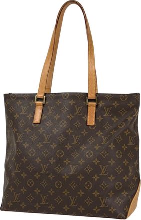 Louis Vuitton Brown Monogram Shoulder Bag Tote Bag (Pre-Owned)