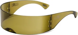 Maison Margiela Accessoires, unisex, Groen, ONE Size, H33 Zonnebril